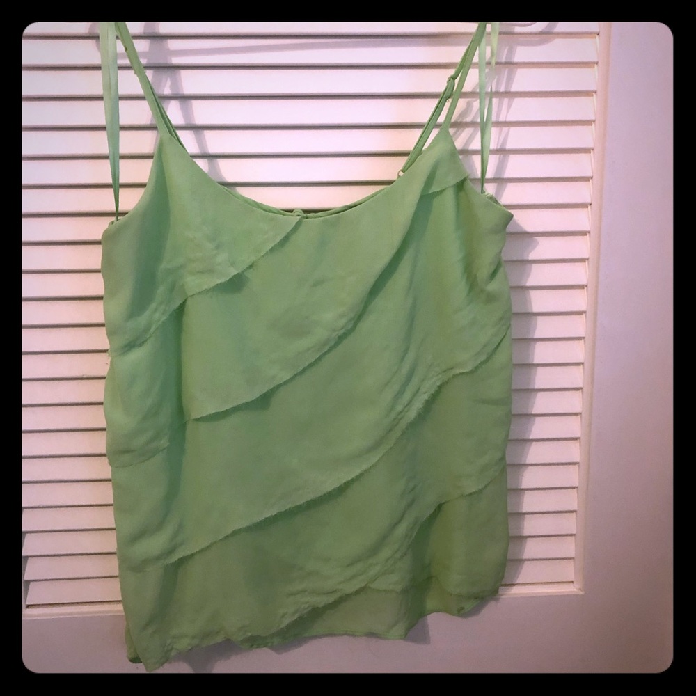 Green tank top